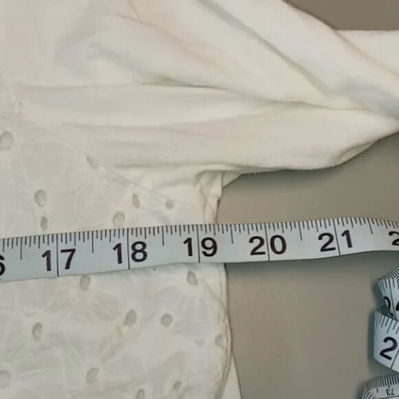 J. Crew Lace Front Top Size Large - Picture 8 of 12